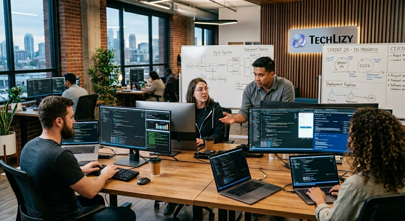 Techlizy software development company – custom web development, UI/UX design, and AI business software solutions